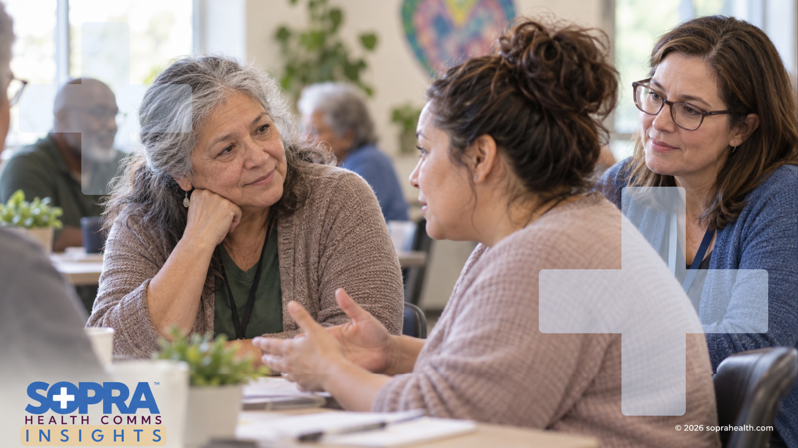 A meaningful conversation amongst multiple practitioners - 405 hero sopra health insights